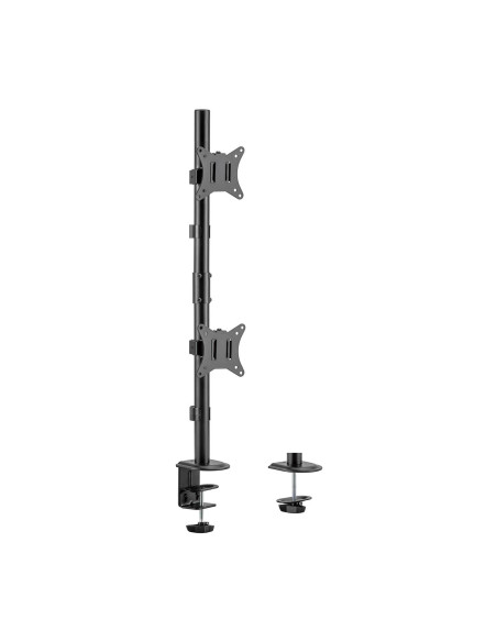 AISENS Soporte de mesa eco giratorio e inclinable para 2 Monitor/TV
