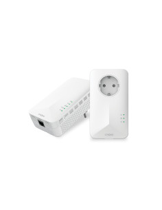 Strong POWERL1000DUOWIFIEUV2 adaptador de red PowerLine 1000 Mbit/s Ethernet Wifi Blanco 2 pieza(s)