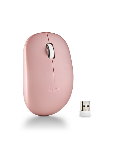 NGS FOG PRO ratón Oficina Ambidextro RF inalámbrico Óptico 1000 DPI