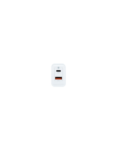 CoolBox CARGADOR GAN 30W USB-C/USB-A PARED