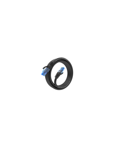 AISENS Cable De Red Latiguillo RJ45 Cat.6 UTP AWG26 CCA, Negro, 3.0 m