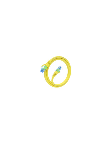 AISENS Cable De Red Latiguillo RJ45 Cat.6 UTP AWG26 CCA, Amarillo,
