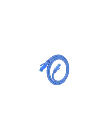 AISENS Cable De Red Latiguillo RJ45 Cat.6 UTP AWG26 CCA, Azul, 0.75 m