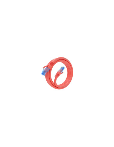 AISENS Cable De Red Latiguillo RJ45 Cat.6 UTP AWG26 CCA, Rojo, 3.0 m