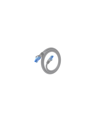 AISENS Cable De Red Latiguillo RJ45 Cat.6 UTP AWG26 CCA, Gris, 0.5 m