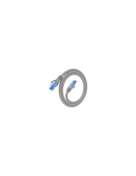 AISENS Cable De Red Latiguillo RJ45 Cat.6 UTP AWG26 CCA, Gris, 0.5 m