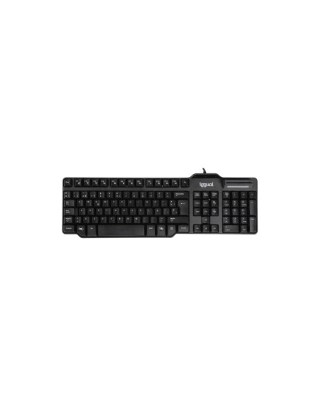 iggual Teclado con lector DNI CK-ID-DNI SMARTcard