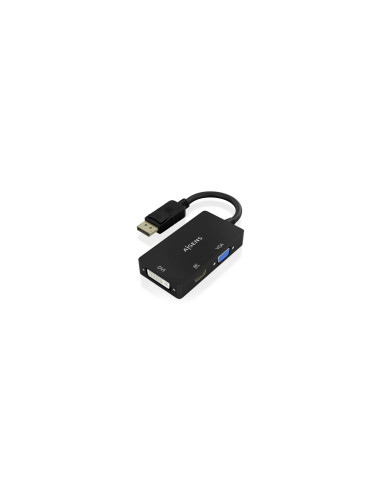 AISENS Conversor Displayport V1.2 a VGA/DVI/HDMI, DP