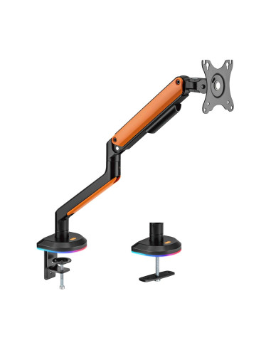 AISENS Soporte de Mesa RGB Gaming contrapeso giratorio e inclinable