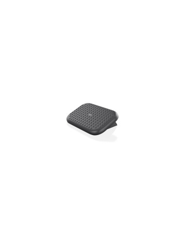 AISENS Reposapiés inclinable, Negro