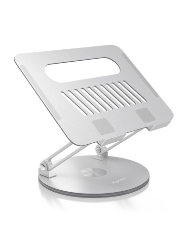 AISENS Soporte de Sobremesa XL Giratorio Ajustable para Portátil /