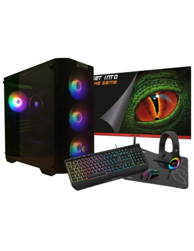 Zone Evil AMD Ryzen 5 4650G/32GB/2 Tb NVMe/Monitor 24
