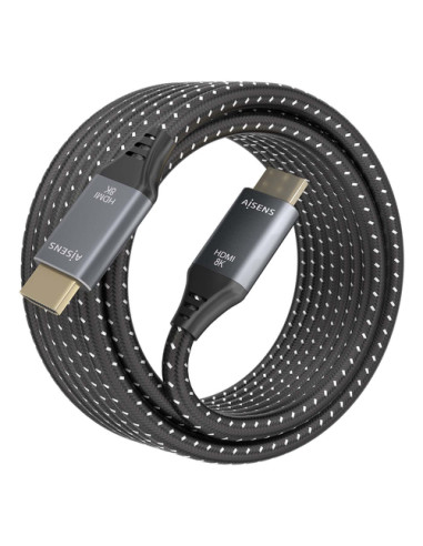 AISENS Cable HDMI V2.1 ultra alta velocidad / HEC 8K@60Hz 48Gbps,