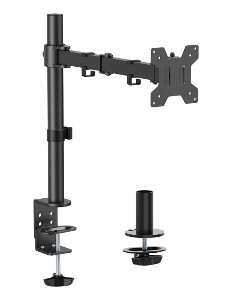 AISENS Soporte de mesa eco giratorio e inclinable para monitor/TV