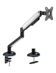 AISENS Soporte De Mesa RGB Gaming Contrapeso Giratorio E Inclinable