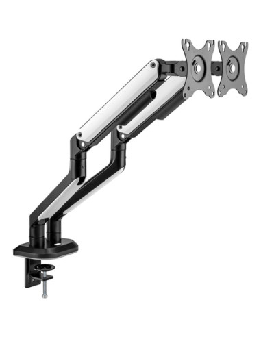 AISENS Soporte De Mesa RGB Gaming Contrapeso Giratorio E Inclinable