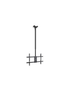 TooQ Soporte de Techo para Pantallas 43"-86", Negro