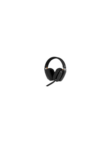 Krom Kanji Auriculares Inalámbrico y alámbrico Diadema Juego USB Tipo C Bluetooth Negro