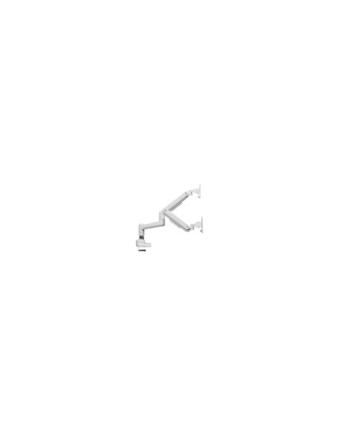 Equip Soporte de escritorio para monitor doble de 17«-35», blanco