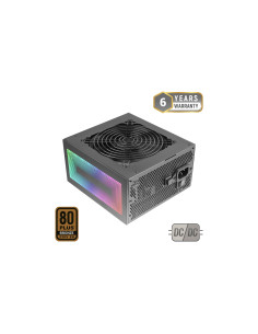Mars Gaming MPB750S, Fuente Alimentación ATX ARGB 750W, 6 Años de