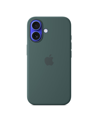 Apple Funda de silicona con MagSafe para el iPhone 16 - Verde lago
