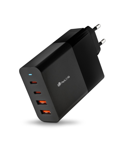NGS BUD 100W Universal Negro Corriente alterna Carga rápida Interior