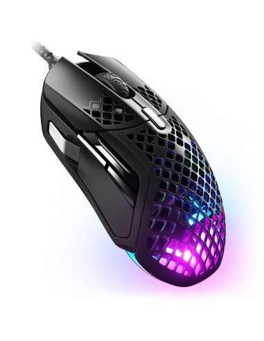Steelseries Aerox 5 ratón Juego mano derecha USB tipo A Óptico 18000 DPI