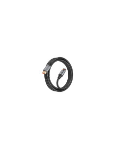 AISENS Cable DisplayPort V2.1 16K@60Hz 80 Gbps, DP/M-DP/M, Negro, 2.0m 2