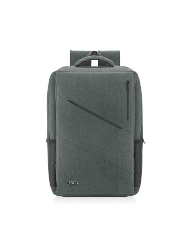 AISENS Mochila urbana y de oficina para portatil 15,6, Gris
