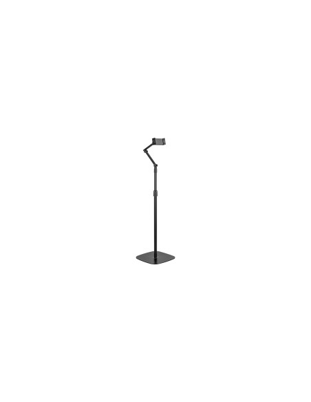 AISENS Soporte de suelo universal ajustable (3 pivotes) para tablet,