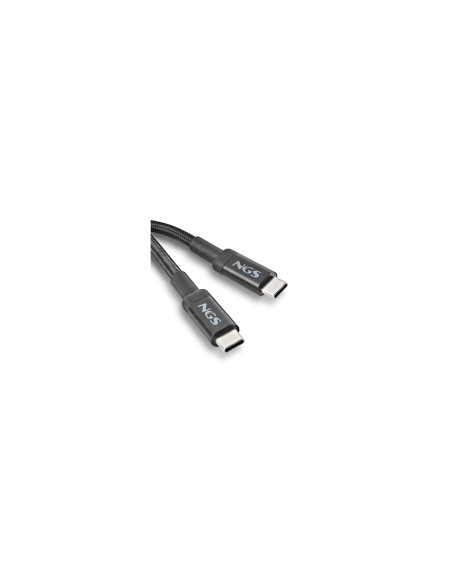 NGS KNOT 100W-2 cable USB USB 2.0 2 m USB C 0,48 Gbit/s Negro