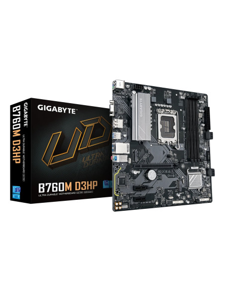 GIGABYTE B760M D3HP Placa Base - Procesadores Intel Core de 14ª