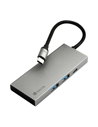 NGS WONDER DOCK4 PRO Alámbrico USB 3.2 Gen 1 (3.1 Gen 1) Type-C