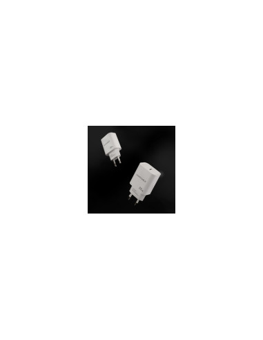 Nanocable Cargador USB-C PD 20W, Blanco