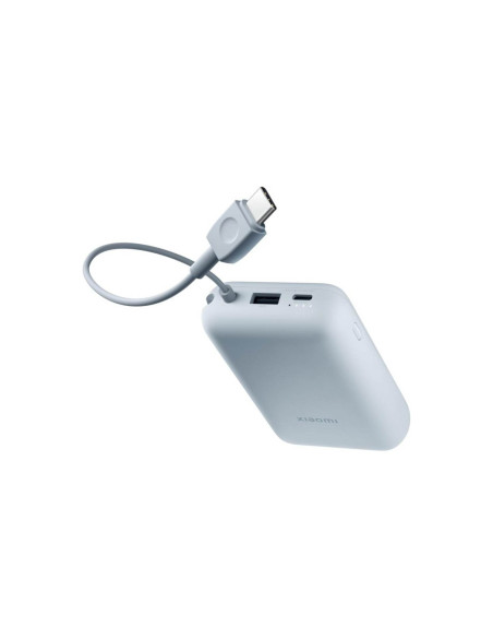 POWERBANK XIAOMI POWER BANK 10000MAH (INTEGRATED CABLE) ICE BLUE GL