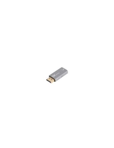Lanberg AD-DP-HD-03 adaptador de cable de vídeo 0 m DisplayPort HDMI Plata
