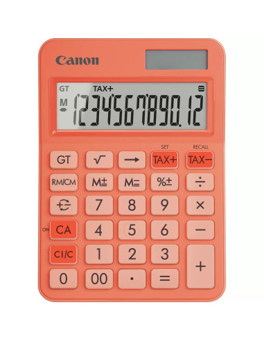 Canon LS-125KB calculadora Escritorio Calculadora básica Naranja