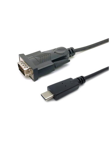 Equip Cable USB-C a serie (DB9), M/M, 1,5 m