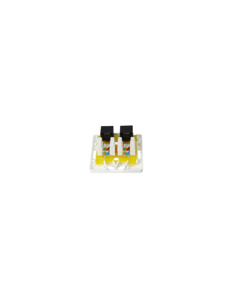 Equip 235214 caja de tomacorriente RJ-45 Blanco