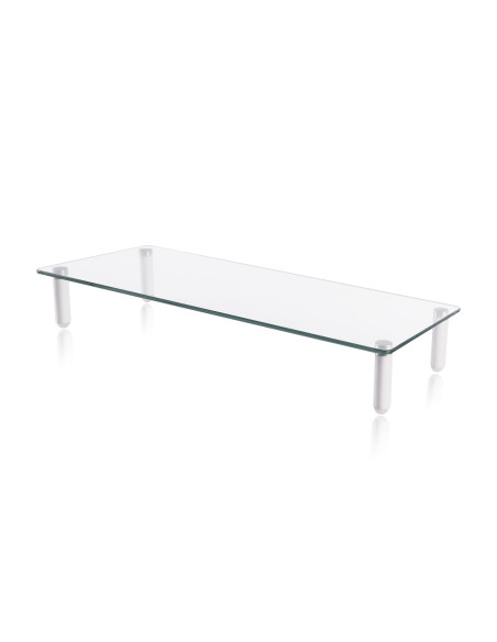 Equip Soporte de cristal para monitor de sobremesa