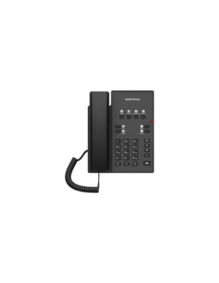 Fanvil H1 teléfono IP Negro 2 líneas