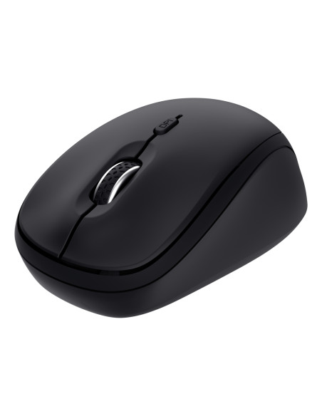 Trust Yvi+ ratón Universal Ambidextro RF Wireless + Bluetooth Óptico