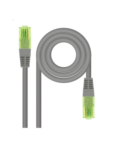 Nanocable Cable de Red Latiguillo RJ45 CAT.6 UTP AWG26 CCA, Gris, 30