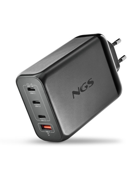 NGS BUD 240W Universal Negro Corriente alterna Carga rápida Interior