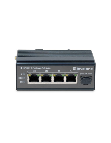 LevelOne IGP-0501 switch Gigabit Ethernet (10/100/1000) Energía sobre