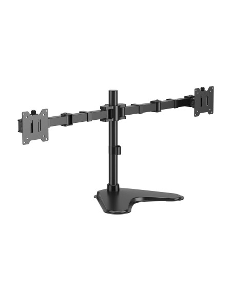 AISENS Soporte de Mesa Con Peana Eco Giratorio e Inclinable para