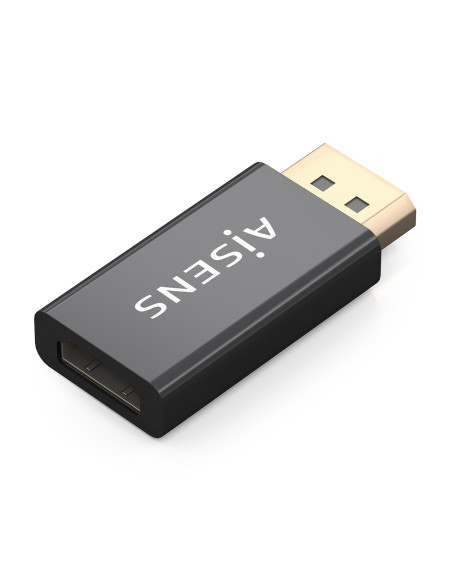 AISENS Conversor DisplayPort a HDMI 4K@60HZ, DP/M-HDMI/H, Negro