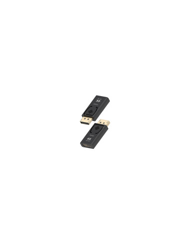 AISENS Conversor DisplayPort a HDMI 4K@60HZ, DP/M-HDMI/H, Negro