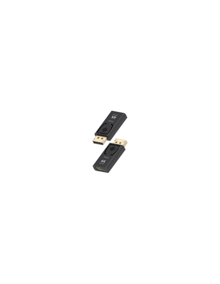 AISENS Conversor DisplayPort a HDMI 4K@60HZ, DP/M-HDMI/H, Negro