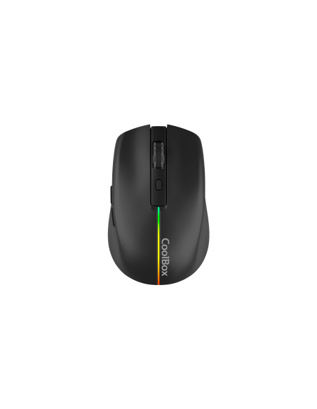 CoolBox GAMING RATON W01 NEGRO INALAMBRICO RECARGABLE 1600DPI